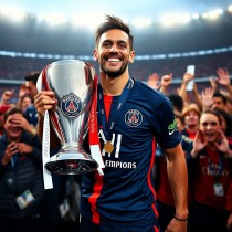 内马尔重返法甲巴黎圣日耳曼，球迷期待他带领球队再次登顶Ligue1！